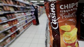 A French supermarket