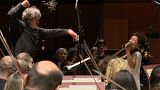 Sir Antonio Pappano leads Kyung Wha Chung and the Santa Cecilia orchestra