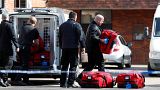 Police prepare equipment amid inspection for chemical weapons in Salisbury