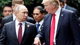 U.S. President Donald Trump and Russian President Vladimir Putin at APEC