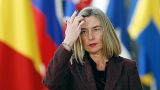 EU 'understands' Syria strikes but calls for peace talks, says Mogherini