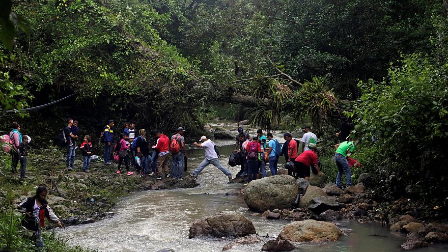 Migrantes El Grueso De La Caravana Que Parti De Honduras A N