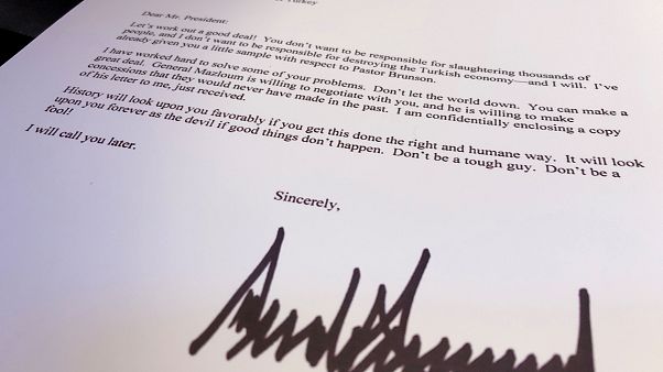Trump'tan yine küstah hareket, mektup yazmış...