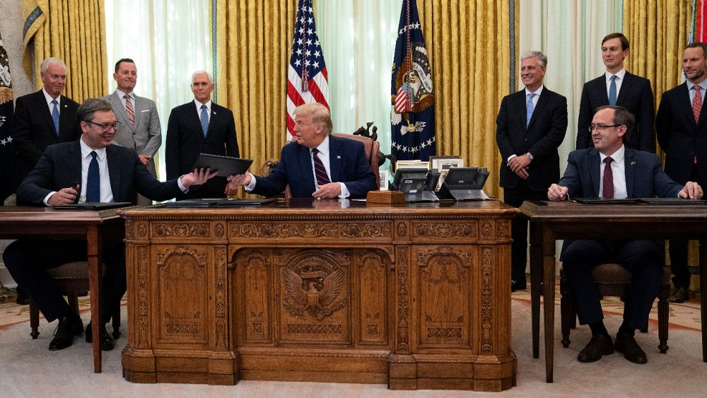 Serbia and Kosovo normalise economic ties after White House talks - Serbia and Kosovo normalise economic ties after White House talks