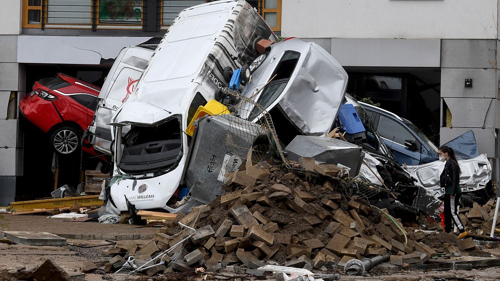 In pictures: Debris and devastation as deadly floods hit Europe - NewsOpener In pictures: Debris and devastation as deadly floods hit Europe