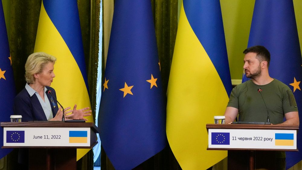 Von der Leyen promises response on Ukraine's EU bid 'next week' - NewsOpener