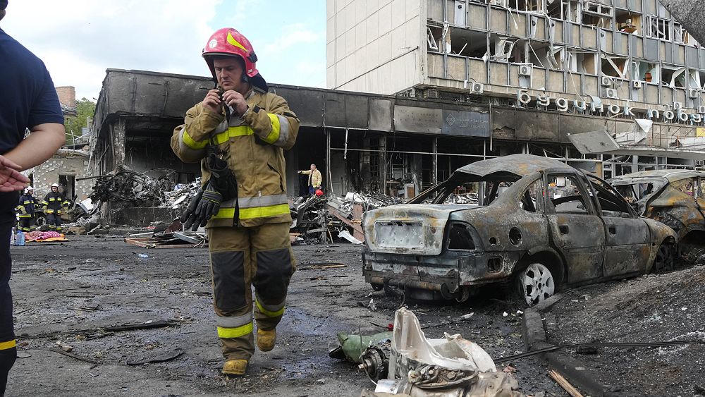 Rescuers search for Vinnytsia survivors after deadly missile attack - NewsOpener