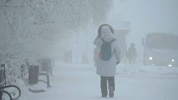 VIDÉO Russie froid polaire à Iakoutsk où la température pourrait