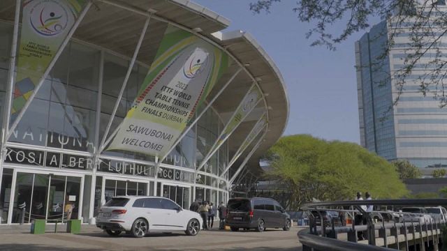 Le championnat du monde de tennis de table s'achève en Afrique du Sud