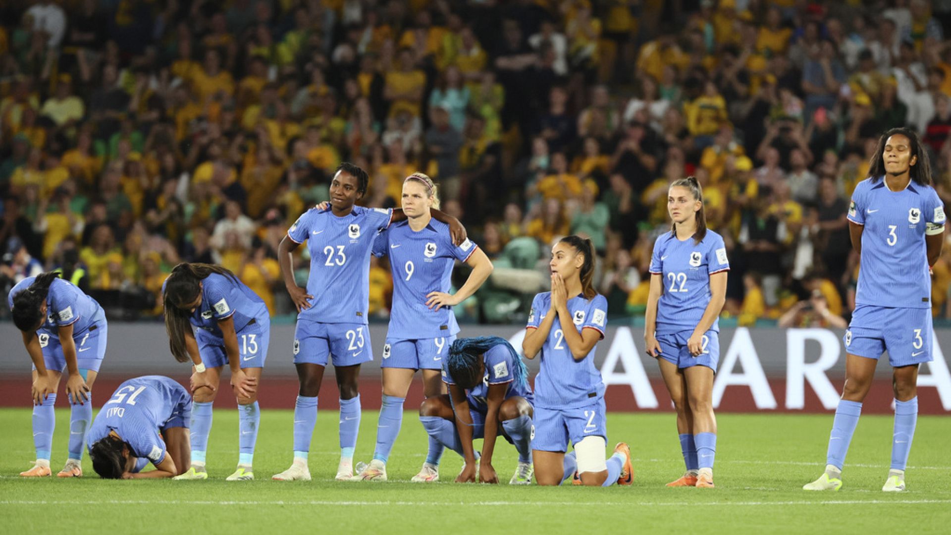 Football les Bleues éliminées en 1 4 finale du Mondial Euronews