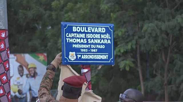 Burkina : hommage à Thomas Sankara dans la capitale