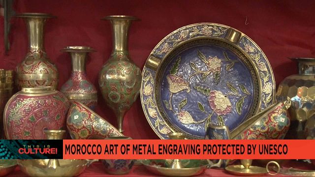 Maroc : l'art de la gravure sur métaux, au patrimoine culturel immatériel de l'humanité.