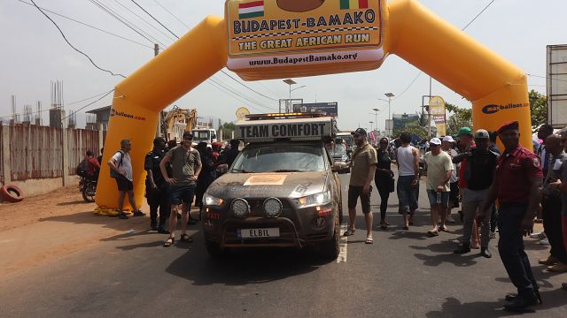 Le rallye Budapest-Bamako de retour au Sierra Leone