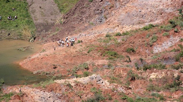 RDC : les ravages de la rivière Ruzizi, à la frontière avec le Rwanda