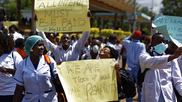 Kenya : les médecins en grève débraient aussi des urgences