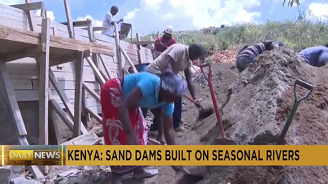 Kenya : des barrages de sable dans les zones arides 