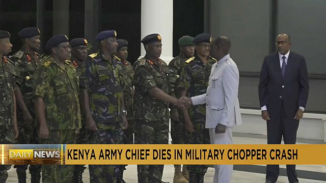 Kenya : le chef de l'armée tué dans un accident d'hélicoptère 
