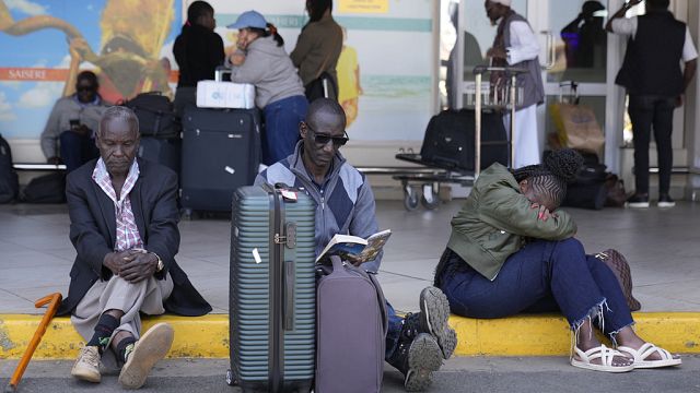 Flights grounded at Kenya’s main airport as workers protest against Adani deal