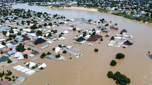 Severe flooding in northeastern Nigeria leaves 30 people dead