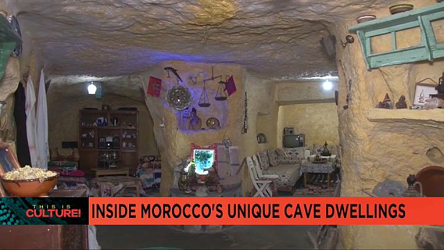 Morocco's unique cave dwellings attract tourist thumbnail