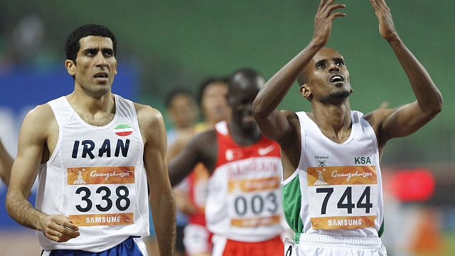 Top Saudi center-distance runner Mohammed Shaween training in Rabat thumbnail