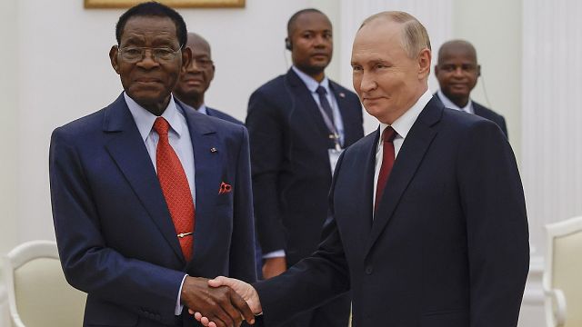 Equatorial Guinea's president visits Russia for diplomatic talks thumbnail