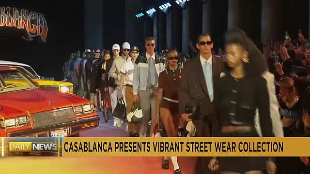 Casablanca presents vibrant street wear collection