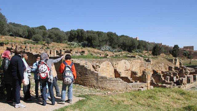 Morocco exhibition shows treasures of ancient port city of Chellah thumbnail