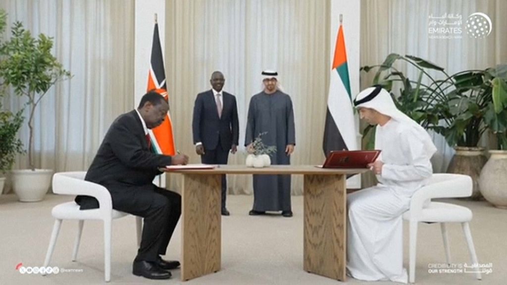 Le Kenya Et Les Emirats Arabes Unis Signent Un Accord Conomique