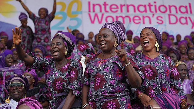 Ladies rally for equality in Lagos on International Ladies's Day thumbnail