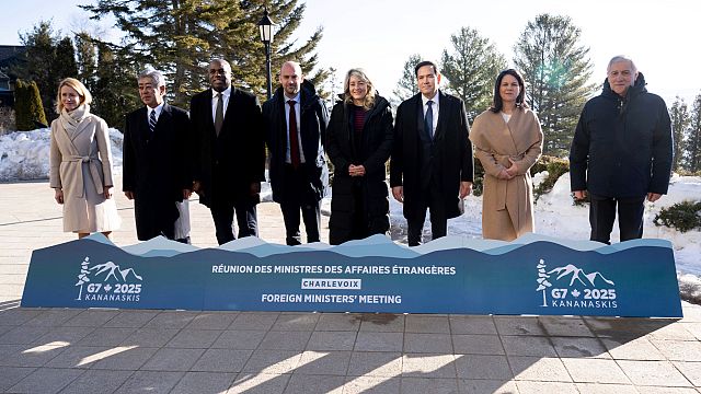 G7 diplomats express support for Ukraine and condemn global conflicts thumbnail