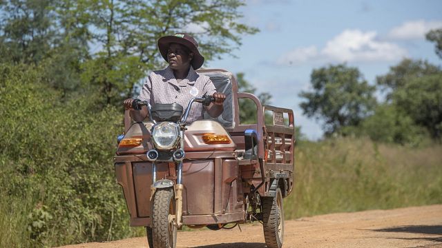 Electric tricycles empower women in rural Zimbabwe thumbnail