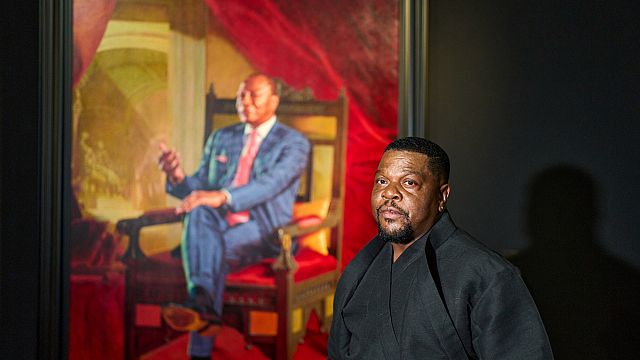 Kehinde Wiley Redefines African Leadership in ‘A Maze of Vitality’ thumbnail