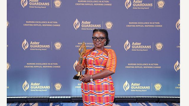 Ghanaian Nurse Naomi Ohene Oti wins 2025 Worldwide Nursing Award for cancer care work thumbnail
