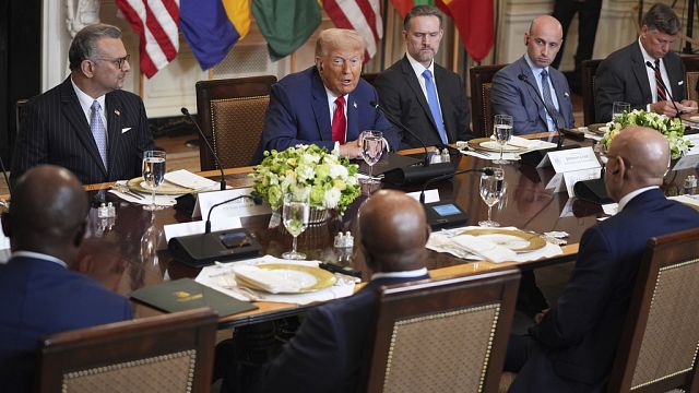 Etats-Unis : Donald Trump déjeune avec cinq présidents africains