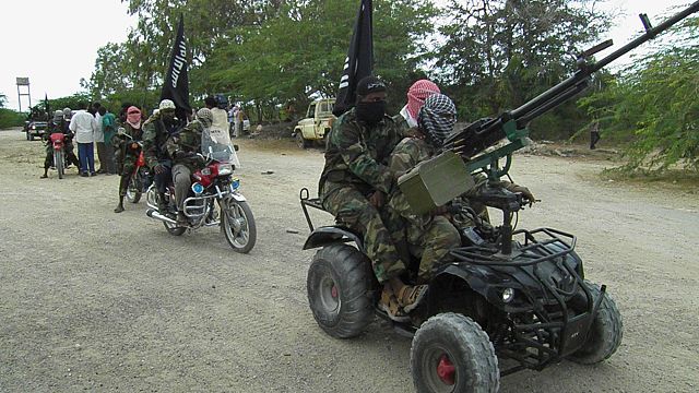 Al-Shabab fighters seize central Somali city, displacing thousands thumbnail
