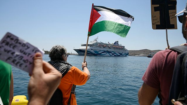 Grèce : des manifestants empêchent des touristes israéliens de débarquer à Syros