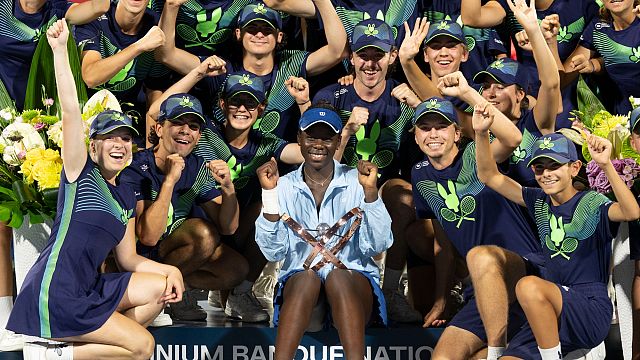 Victoria Mboko stuns Naomi Osaka to win Nationwide Financial institution Originate thumbnail