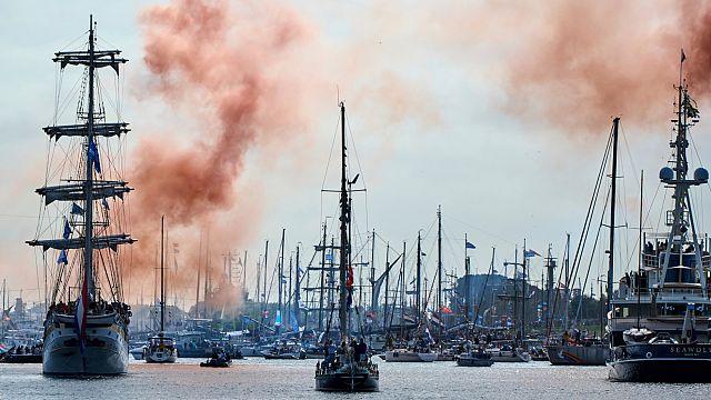 SAIL festival returns to Amsterdam with hundreds of historic ships