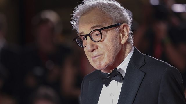 Woody Allen’s appearance at Moscow film festival draws sharp condemnation from Ukraine