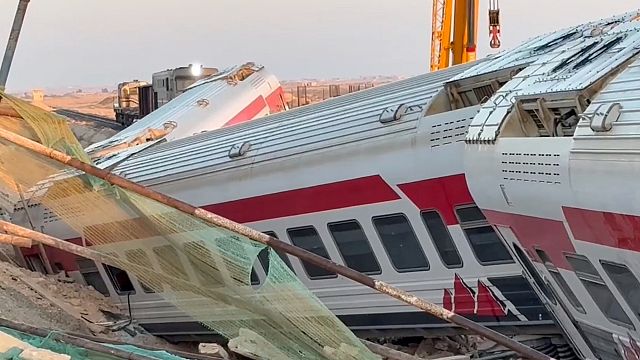 Égypte : au moins 3 morts et 103 blessés dans le déraillement d’un train