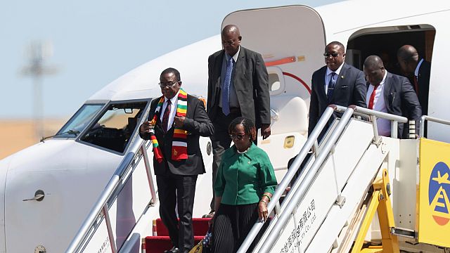 Chine : des présidents africains au défilé de la fin de la 2e Guerre mondiale