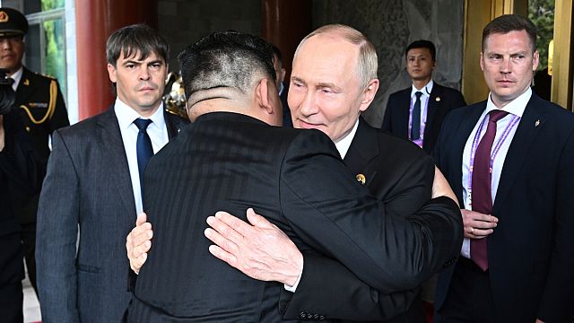 Putin and Kim share limousine after China’s military parade