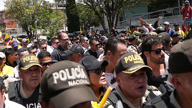 Clashes erupt in Quito as protesters demand president Noboa’s resignation