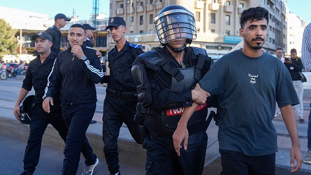 Youth-led protests in Morocco escalate as violent clashes break out