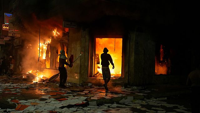 Two people killed as police fire on anti-government protesters in Morocco