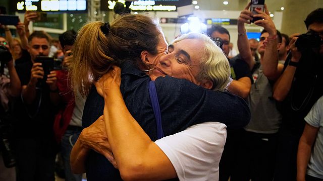 Spanish activists arrive home after Israel intercepts Gaza aid flotilla