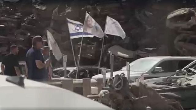 Israel’s car graveyard becomes a silent memorial to victims of the Hamas attack