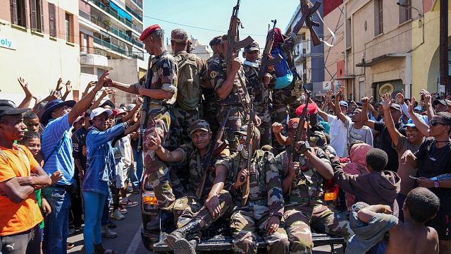 Madagascar President alleges coup as soldiers join anti-government protests