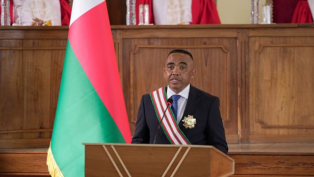 Le colonel Michael Randrianirina investi président de Madagascar